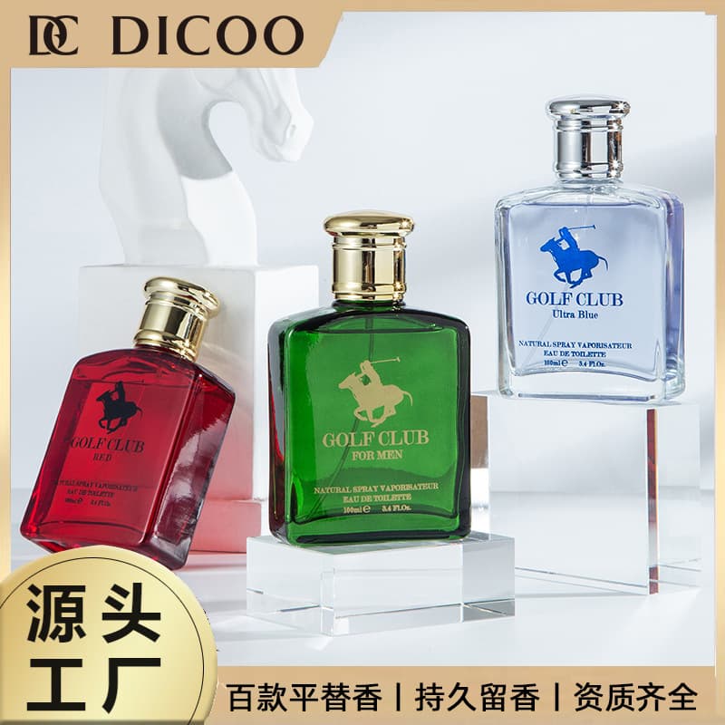 Foreign Trade Cross-border Perfume Golf Polo Men DC Cologne 100ml Ocean Scent Long-lasting Eau de Toilette