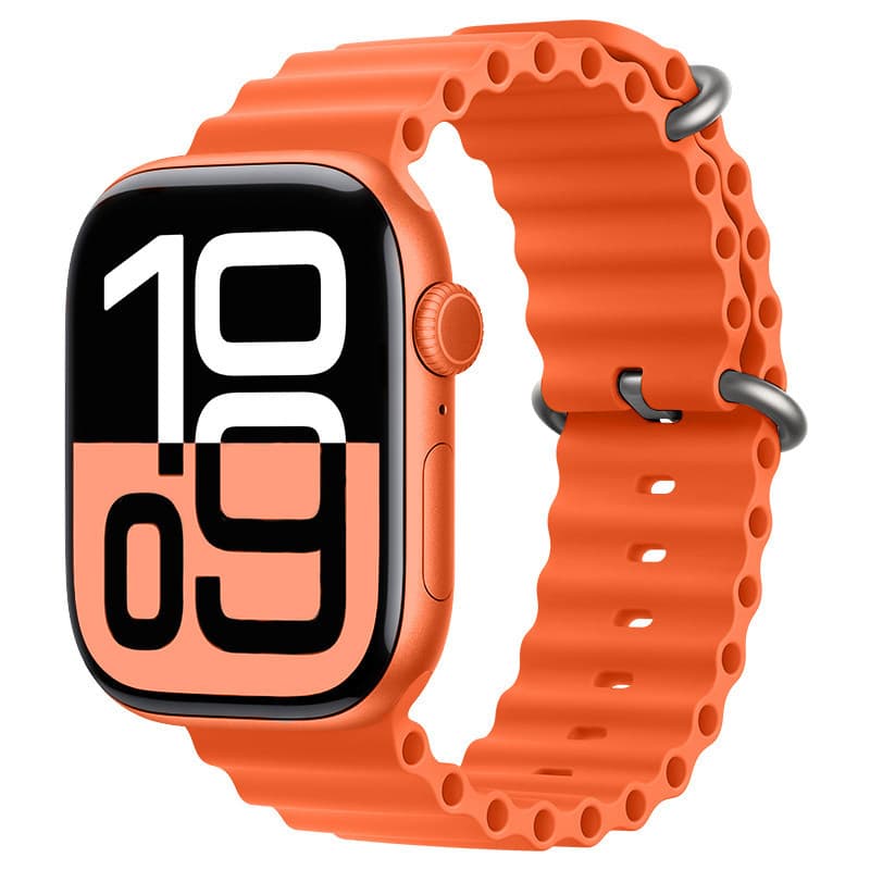 Compatible iWatch Band for Apple Watch Ultra 3 Fluoroelastomer Ocean Apple Watch Band S11 Silicone 9