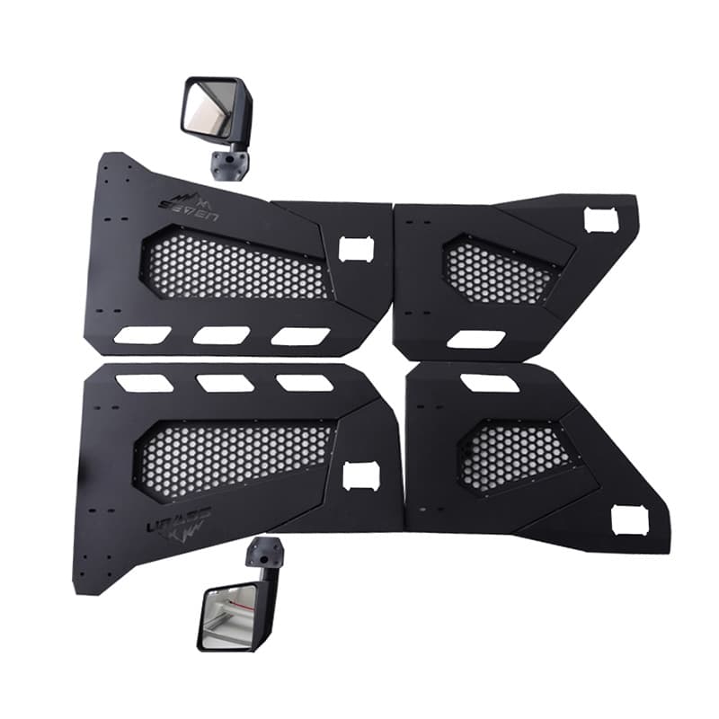 Suitable for 07-17 Wrangler Jeep Modified Body JK Door Accessories Rebel Half Door Modification