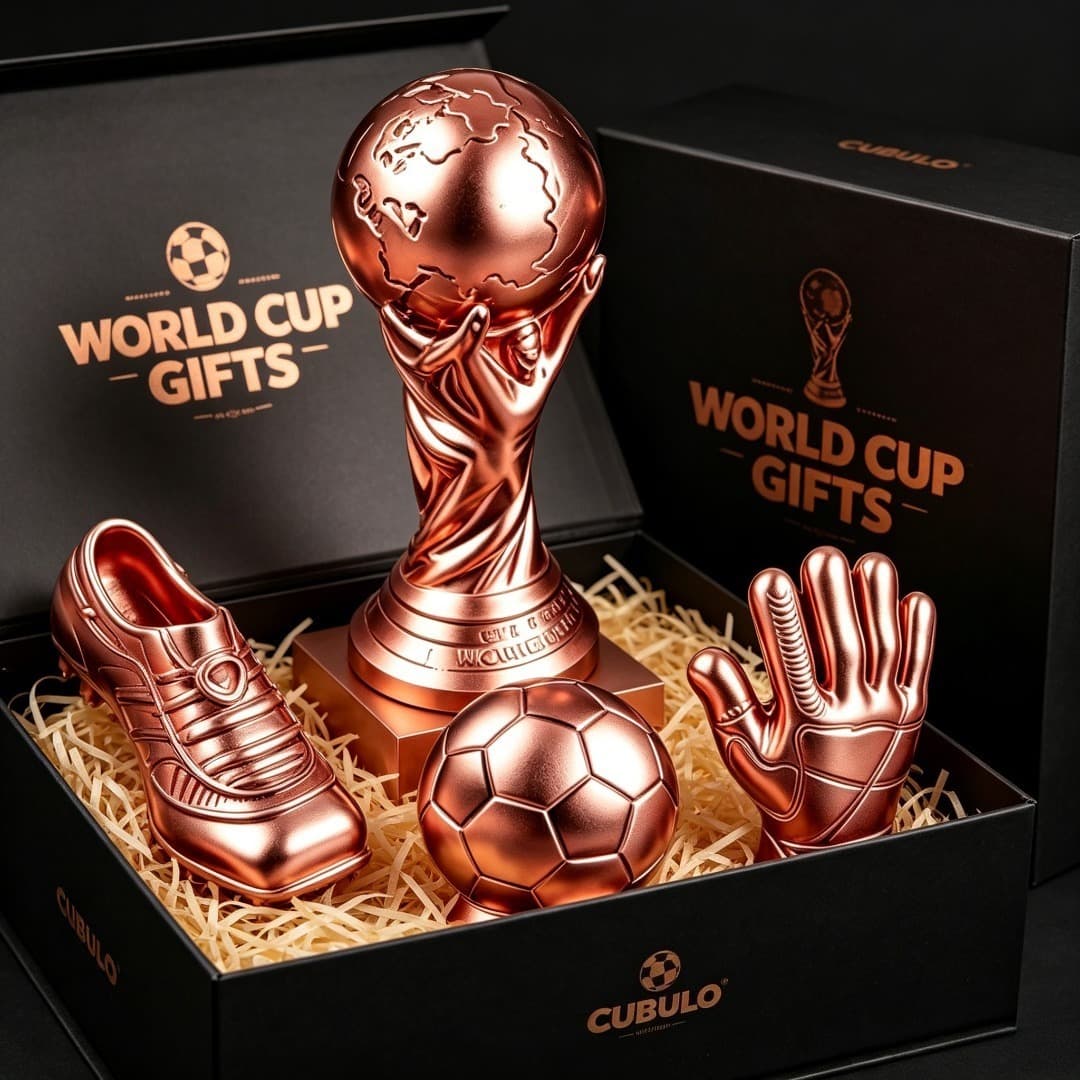 4-piece set of World Cup football silicone mold trophy sneakers and gloves DIY aromatherapy handmade ornaments mold