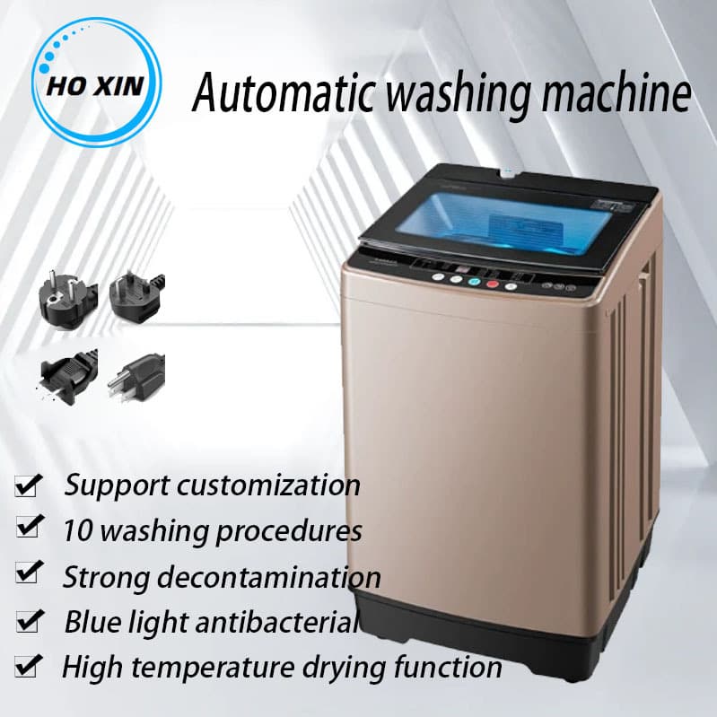 Washing Machine, Large Capacity Fully Automatic Pulsator Washer for Home Use