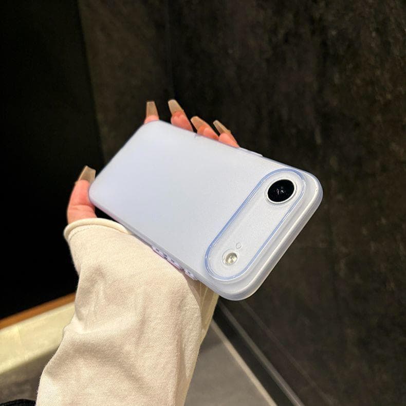 Suitable for Apple Air Phone Case Frosted 17 Pro Silicone 15/16 Pro Max Minimalist Ultra-Thin TPU Protective Cover Soft