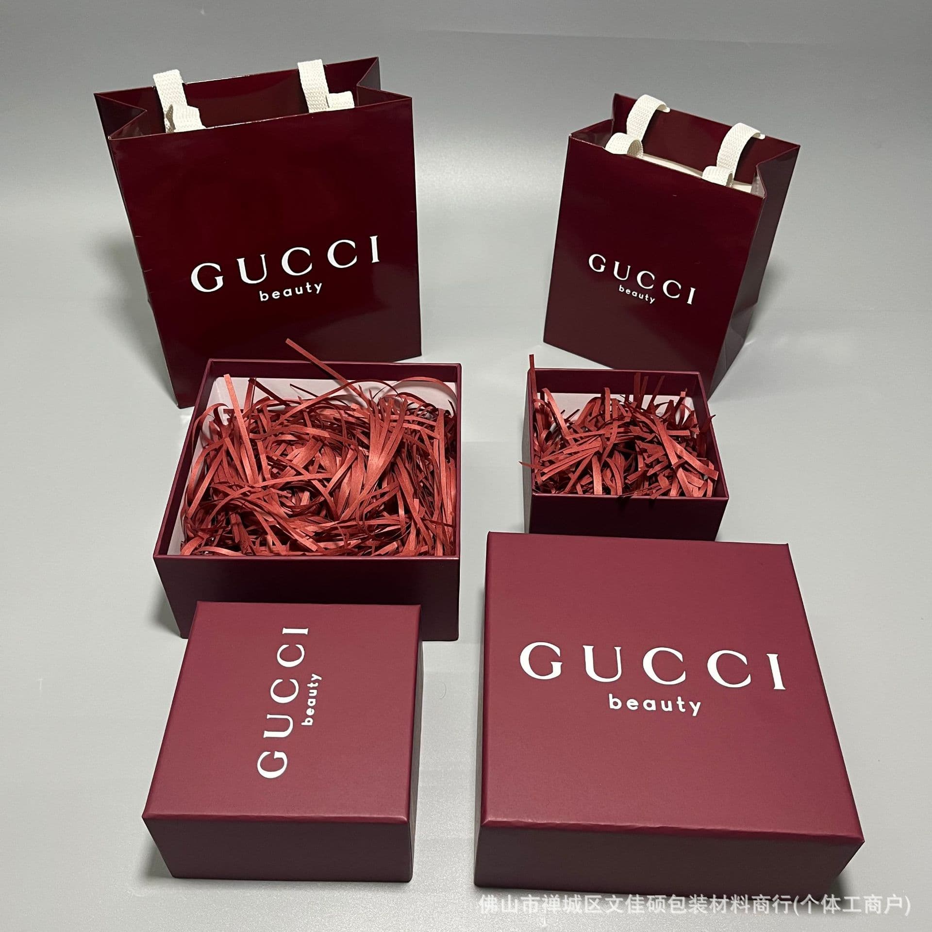 New Gucci Red Perfume Gift Box Gucci Lipstick Gift Box Empty Box Perfume Packaging Box Gift Box