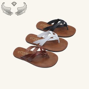 Factory Wholesale Slippers Foreign Trade Chaozhou Craft Shoes Fashion Toe Post Lightweight Non-Slip Slippers