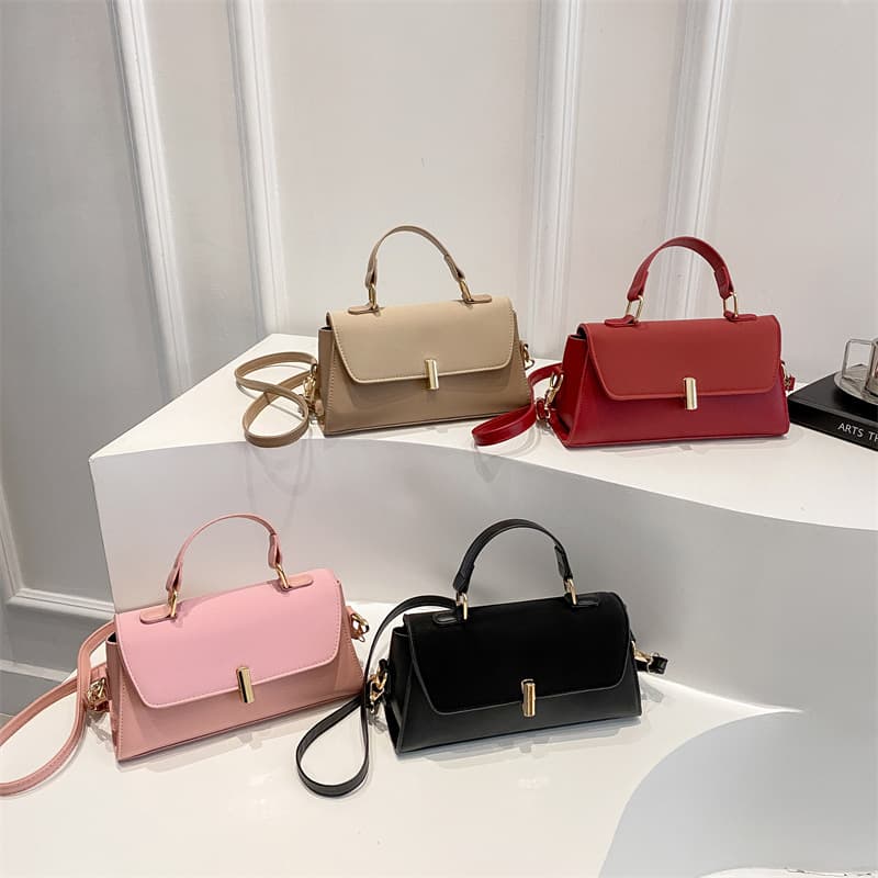 Women's Handbag 2025 Spring New Fashion Simple Small Square Bag Korean Style Niche Design Crossbody Shoulder Bag