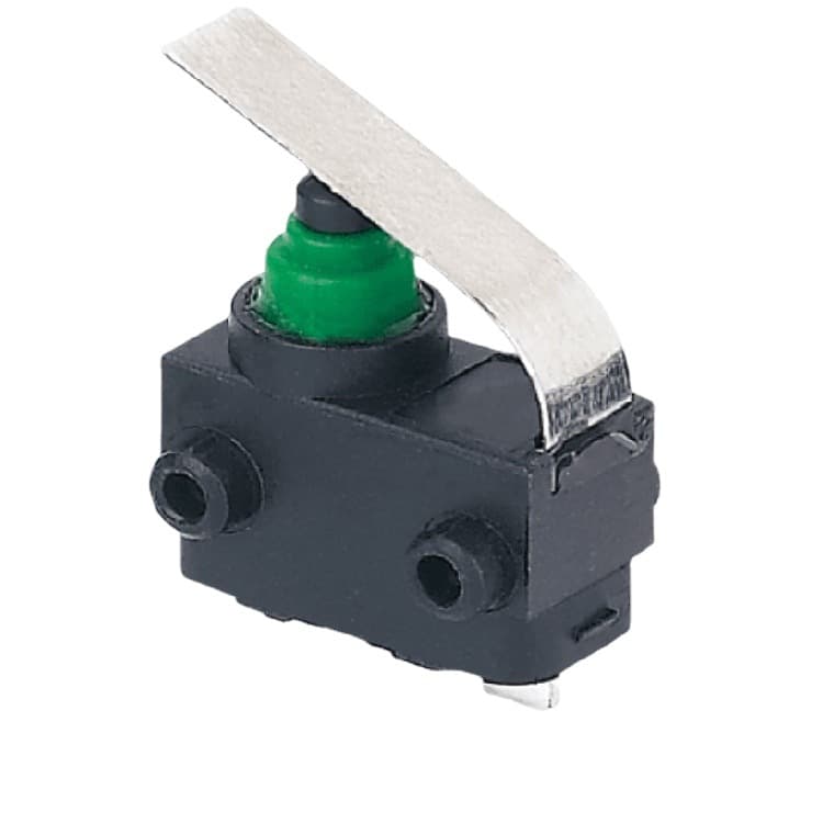 Long Handle Press Micro Switch Waterproof IP67 Snap-action Reset Micro Switch Automotive Type Micro Switch