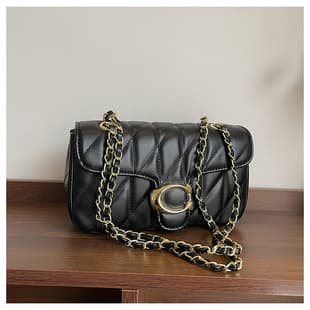 Fashion Premium Quilted Chain Bag 2026 New Style Shoulder Crossbody Bag Versatile Export Chanel-Style Women's Bag