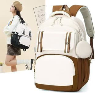Women's Backpack Ins Style Korean Harajuku Campus Middle School High School Student New Trendy Laptop Backpack