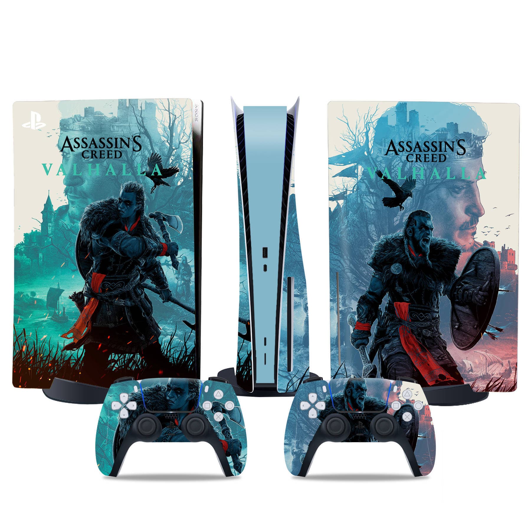 PS5 Disc Edition Sticker PS5 Digital Edition Skin Assassin's Creed Style Dropshipping Supported Console Exclusive