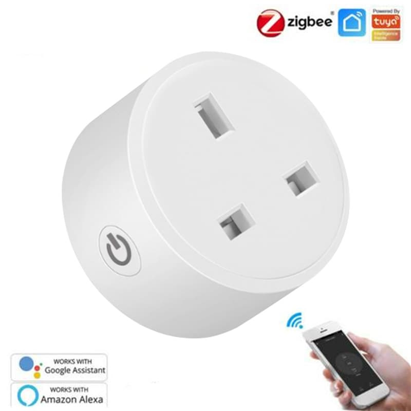 ZigBee3.0 British standard 15A smart socket timing remote control smart socket