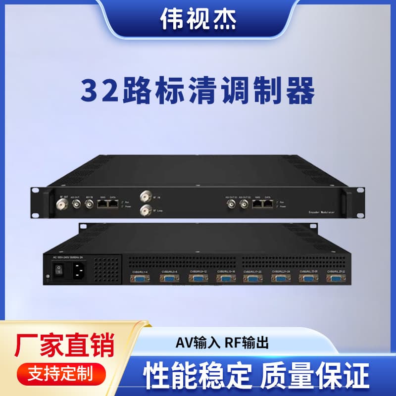 Modulator/Converter (8-channel, 16-channel, 24-channel) HDMI to DTMB/DVBC