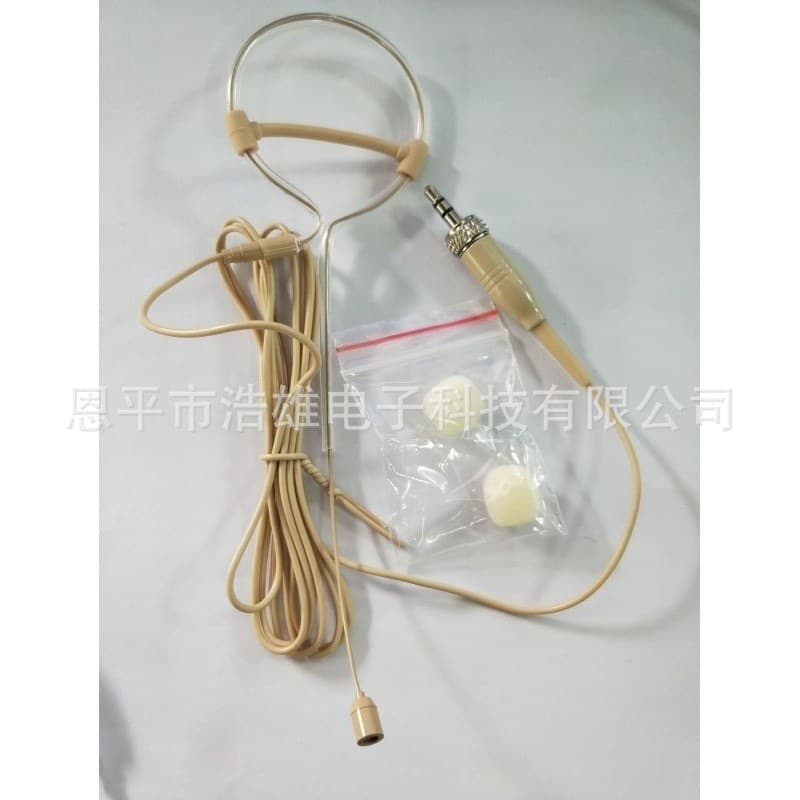 Microphone for Conference, Performance, Interview, Single-Side Earhook/Headset, Concert Mini Invisible Microphone ZD-1730