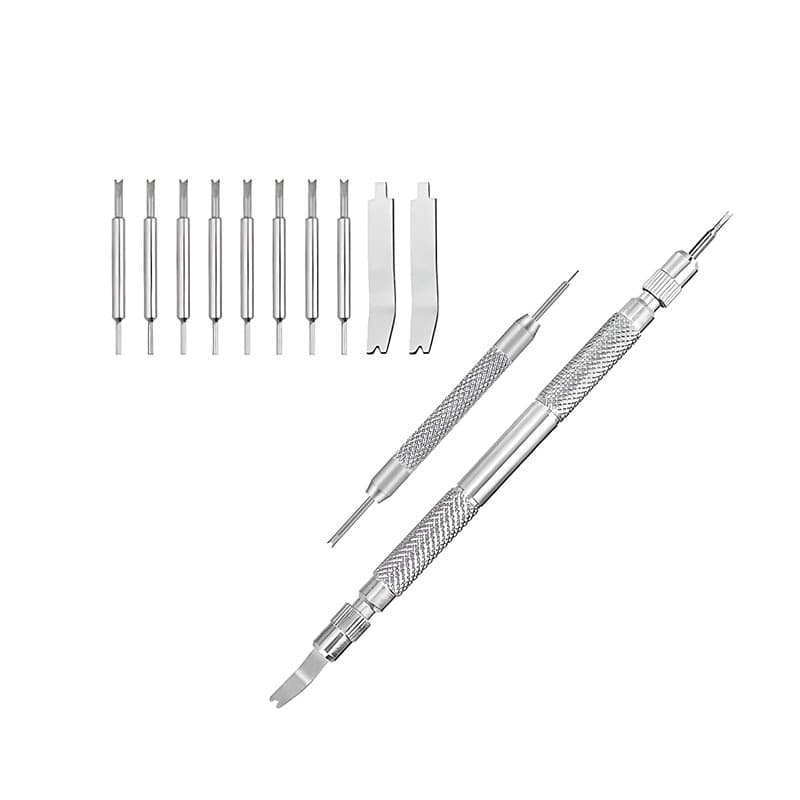 Watch Repair Tool 12pc Strap Removal Adjustment Tool 12-Piece Set Strap Replacement Tool Accessories Multi-in-1 Tool