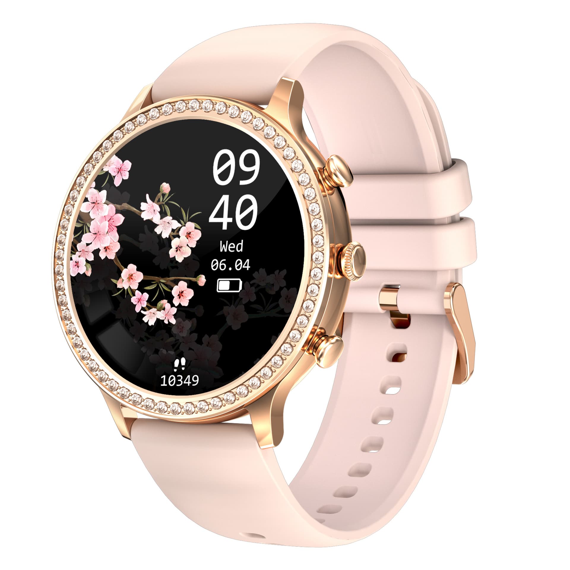 i70 Fashion HD Bluetooth Call Heart Rate Blood Pressure Sports Health AI Custom Dial Women's Smart Watch