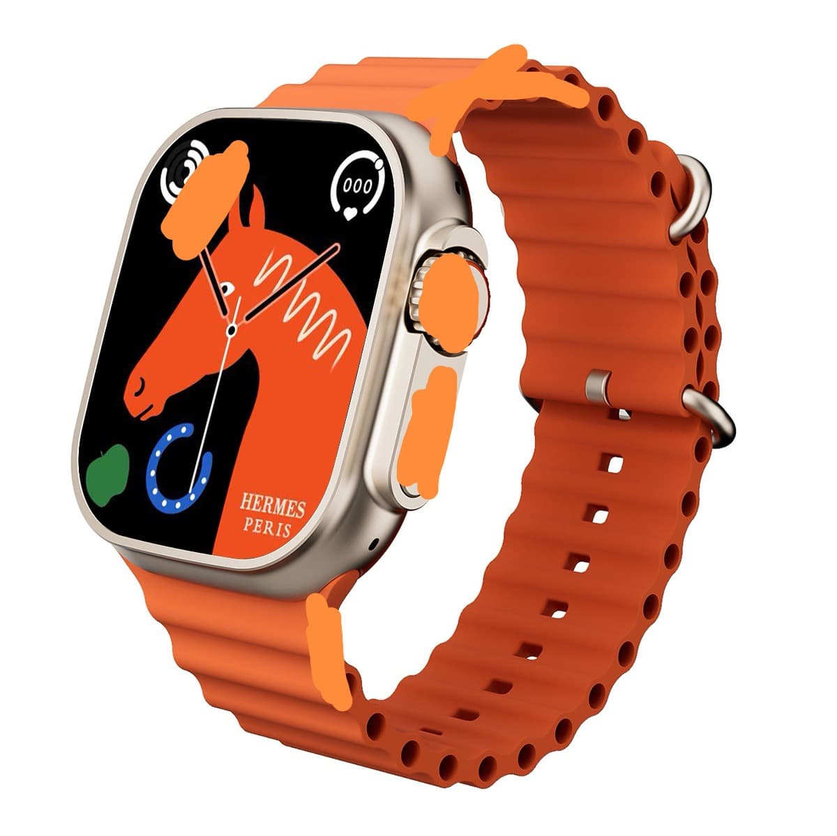 Ultra Smartwatch Bluetooth Calling Offline Dual Payment Sports Health Monitoring AMOLED Screen Health Tracking