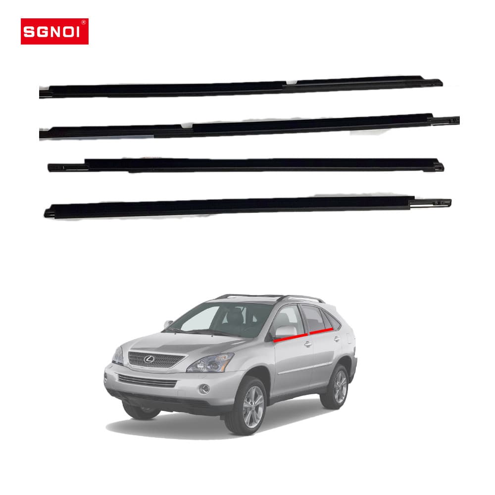 Car Door Window Glass Sealing Strip Suitable for Lexus Lx570 Land Cruiser Lc200 Lc100