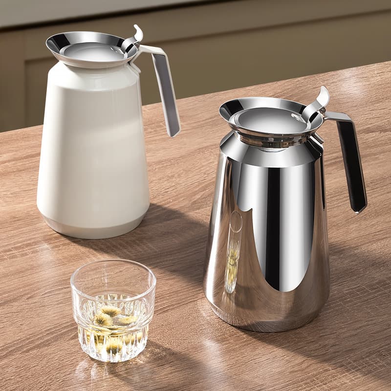 Inner 316 Outer 304 Full Stainless Steel Steeping Teapot for Brewing Tangerine Peel, Home Use, Wide Mouth, High Aesthetics, Easy to Clean, In Stock