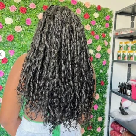 New Export Product: Flat Curly Hair Weft 9-Piece Set Water Wave Curly Hair Curtains