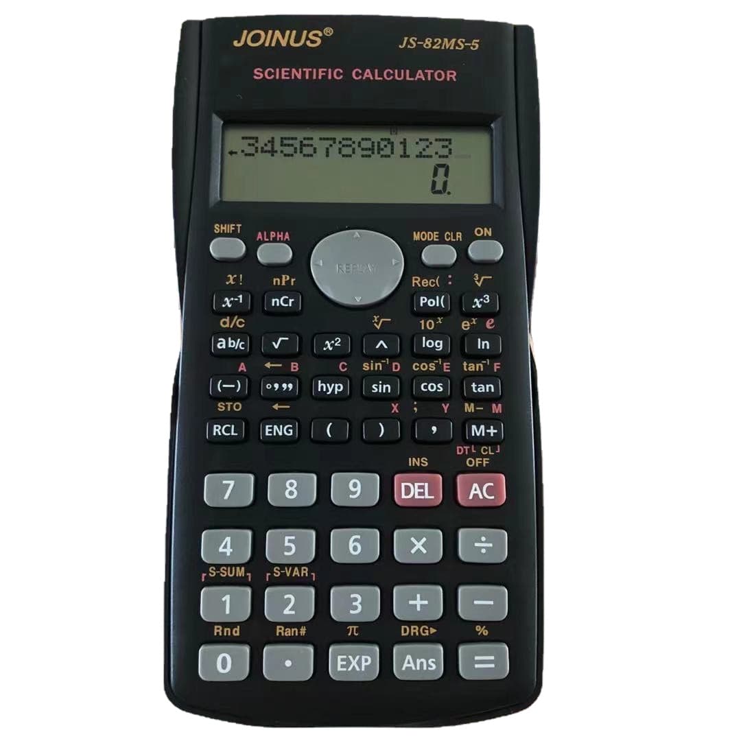JOINUS Zhongcheng 82MS-A Scientific Function Calculator for Student Exams, Wholesale Trigonometric Functions Fractions