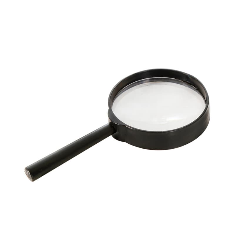 HD Magnifier 10x High-Definition Handheld for Elderly Reading Jewelry Jade Appraisal 80mm Dragon Handle Magnifier
