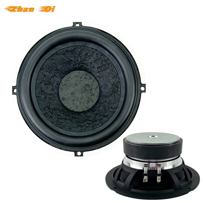 Factory wholesale 6.5 inch mid-bass speaker 4 ohm 60 watt car modified audio speaker