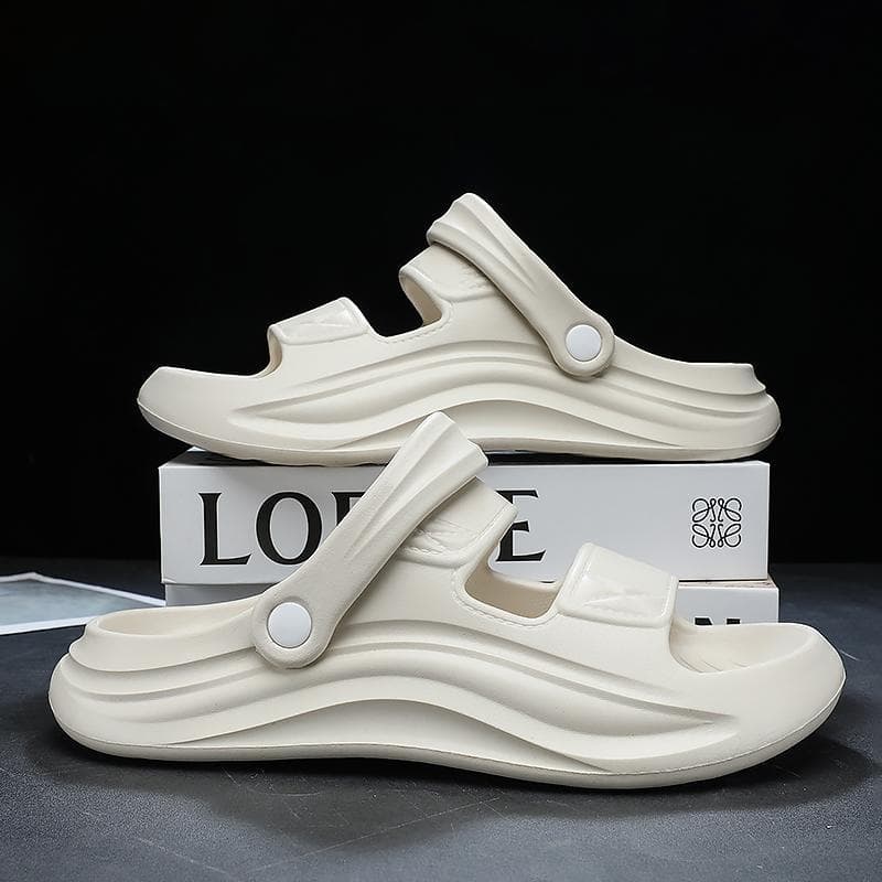 Men's Summer 2026 New Style Indoor-Outdoor Slippers, Cloud-Like Comfort Sports and Driving Dual-Purpose Soft Sole Beach Sandals