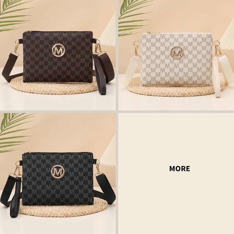 Cross-border Drop Shipping Wallet Women's Wallet Coin Purse Minimalist Fashion M Element Card Bag