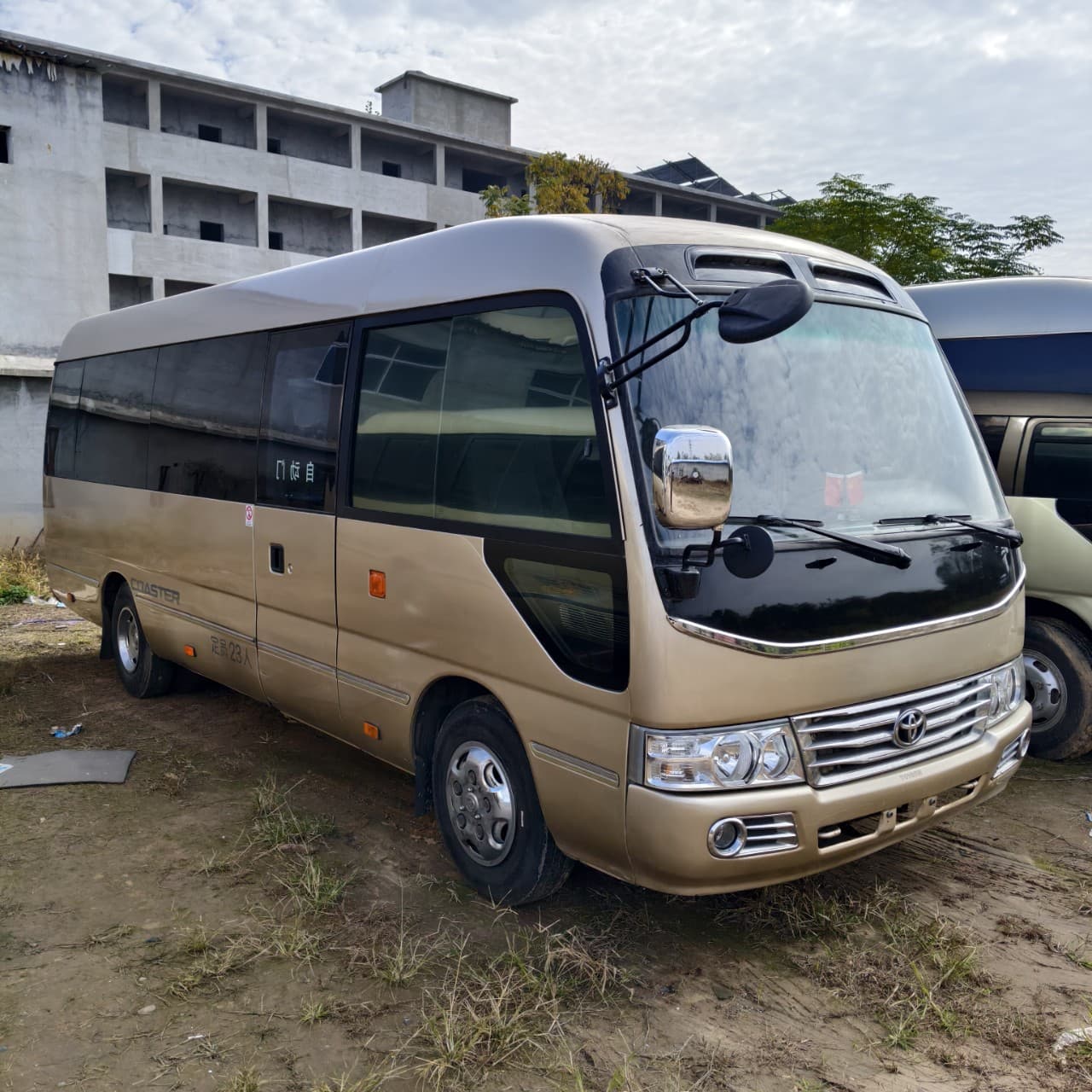 Cross-border export Toyota Coaster 23-seat minibus Toyota Hiace 14-seat passenger bus 18-seat commercial vehicle