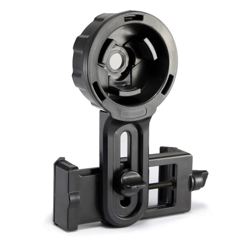 Telescope Phone Clip Holder for Astronomical Birding Scope Multifunctional Slit Lamp Adapter Microscope Photography Clip
