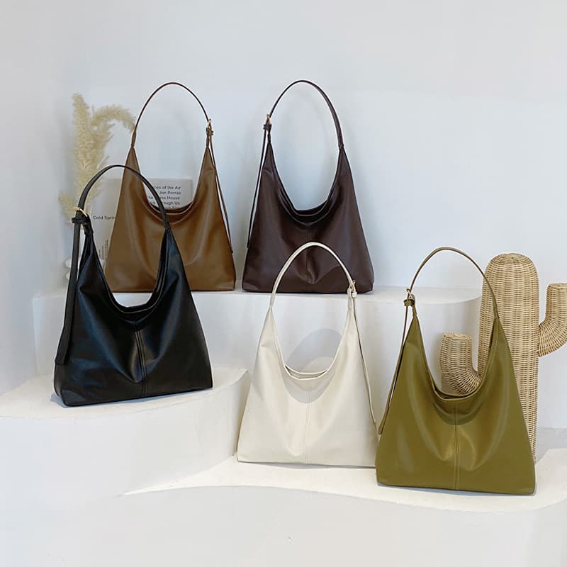 New Women's Large Capacity Shoulder Bag Simple Versatile Tote Bag Fashion Casual Crossbody Bag Wholesale