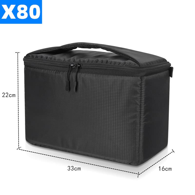 One Body Three Lenses, Upgraded New Handheld Insert Bag Photography Case, Thick Waterproof Camera Insert Bag