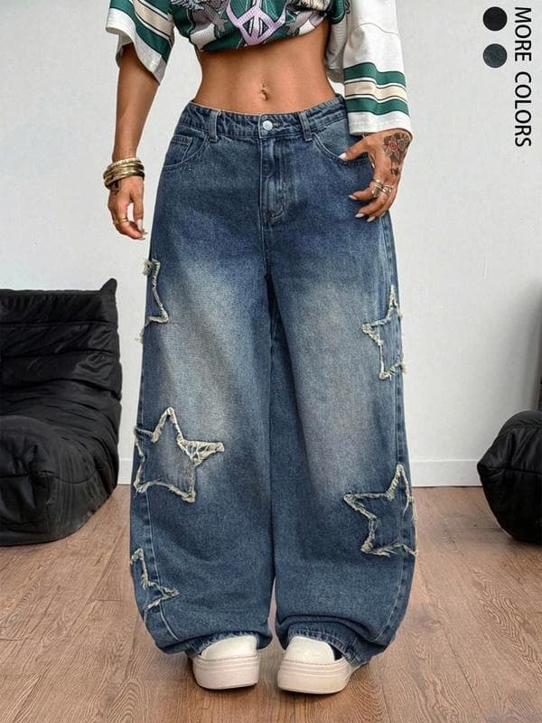 M 44274 Cargo Jeans for Children Girls