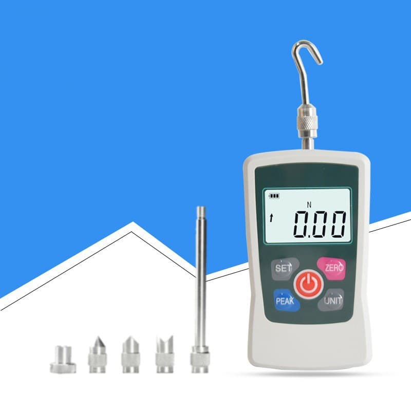 Economical mini digital push-pull force gauge 0-2/3/5/10/20/30/50/100/200/300/500N tension.