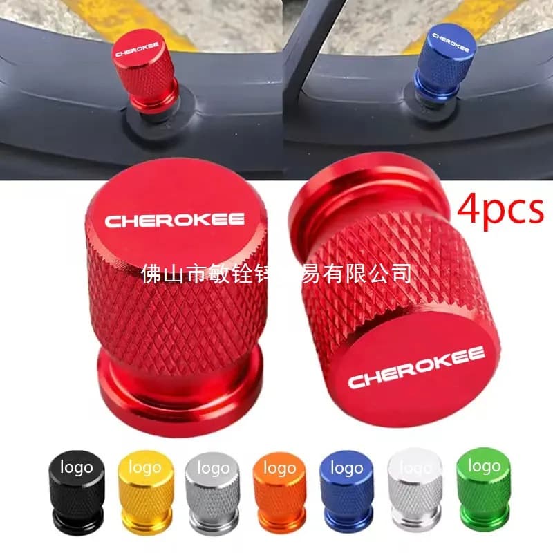 Car Wheel Tire Valve Cap Tire Dry Cap Air Dust Waterproof Jeep Cherokee Accessories