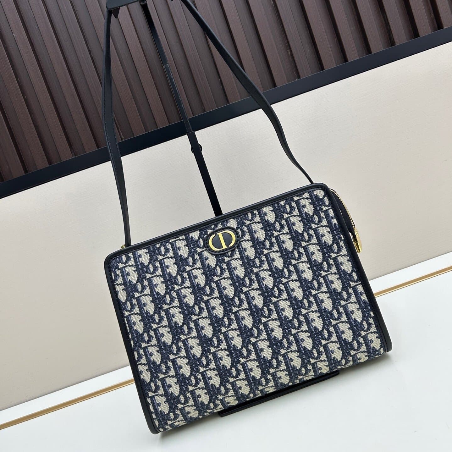 Di Jia Long Style Underarm Bag Wholesale Large Capacity Card Slots ID Coin Purse Men's Zipper Lightweight Versatile Crossbody Bag