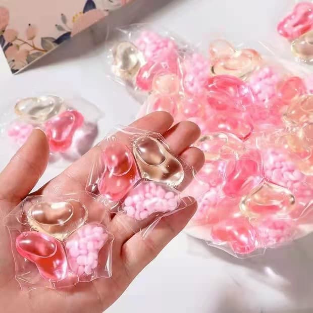 Triple-Action Laundry Pods Wholesale Manufacturer with Cherry Blossom Fragrance, Antibacterial, Anti-mite, and Concentrated Formula