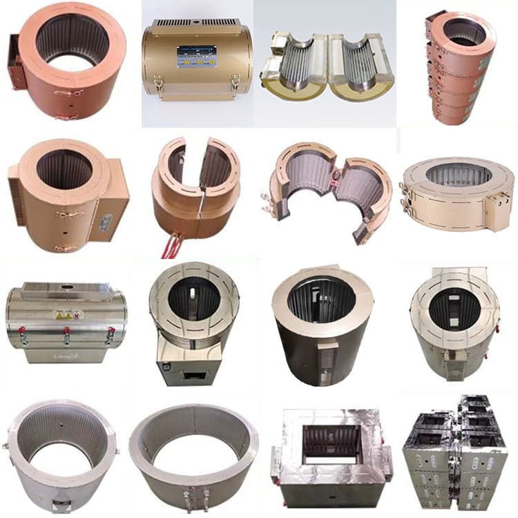 Far-infrared energy-saving heater, nano electric heating ring, heating ring for extruders and injection molding machines, high-temperature nano heating ring