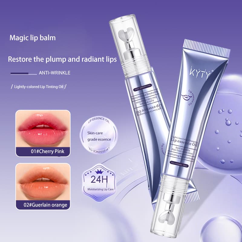 English cross-border Lip Oil light lines and discoloration lip essence oil moisturizing lip care moisturizing base lip oil
