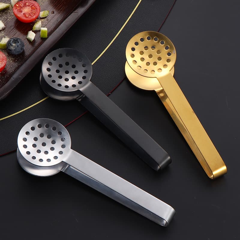 Stainless Steel Tea Leaf Tongs, Middle East Cross-border Amazon, Stainless Steel Lemon Slice Tongs, Tea Leaf Scoop Tongs, Multi-functional Tea Leaf Tongs