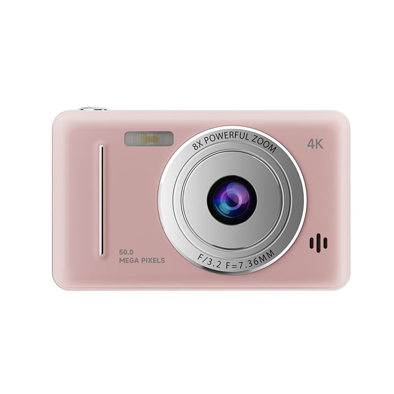 Student Digital Camera Retro CCD Portable Compact Card Camera Entry-Level Camera Dual Lens Flash A1