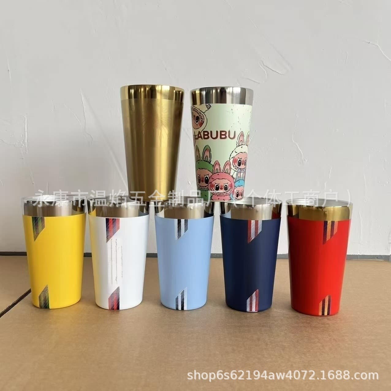 Cross-border popular Stanley World Cup beer mug 16oz vacuum stainless steel insulated mug car mug 304