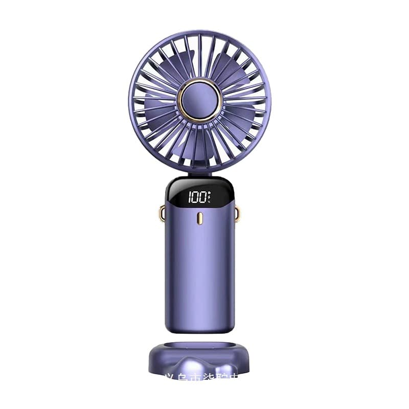 Handheld Mini Fan Long Battery Life Quiet Office Desk USB Portable Rechargeable Fan