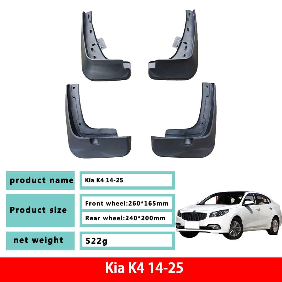 Specially used for Kia K4 car modified fenders original new and old Kia K4 Kaishen fender leather accessories