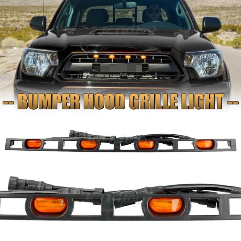 Fits 12-15 Tacoma TRD Grille LED Small Yellow Light for Toyota Tacoma Modification