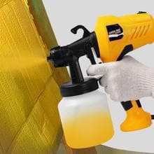 Compact and portable handheld electric spray gun, small household spray painting machine, automatic spray gun for latex paint.