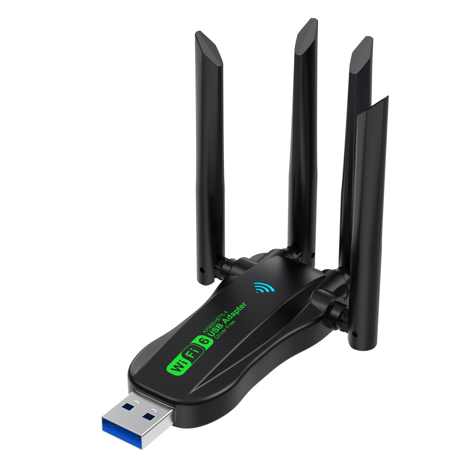 New AX900M Wireless Network Card 5G Dual Band Plug-and-Play Wireless USB Bluetooth Transmitter WiFi 6 Wireless Network Card