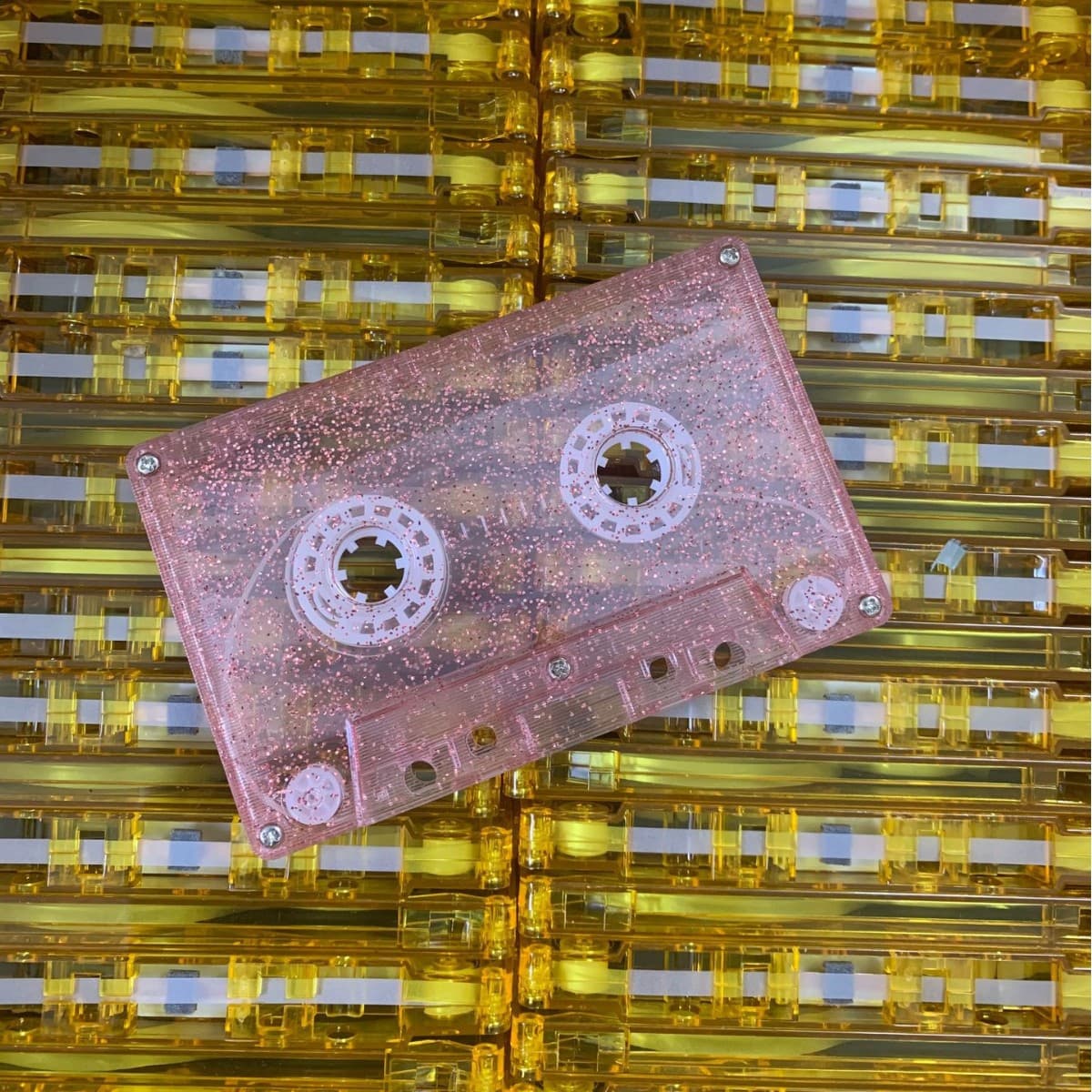 Colored Transparent Type II Cassette Shell, Blank Cassette Shell Without Core, Decorative Recording Cassette Shell Wholesale
