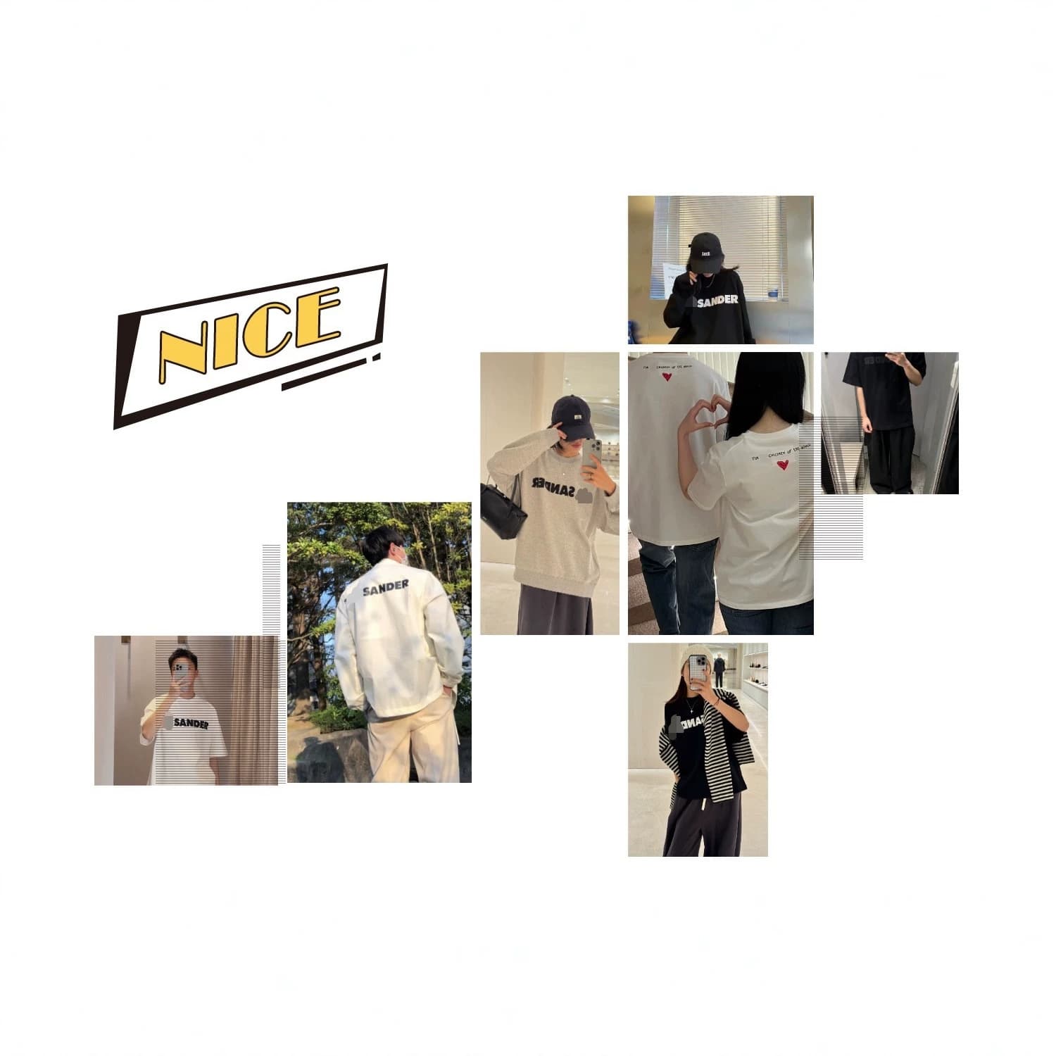 25 new autumn and winter niche design minimalist style letter printed round neck short-sleeved T-shirts for men and women collection