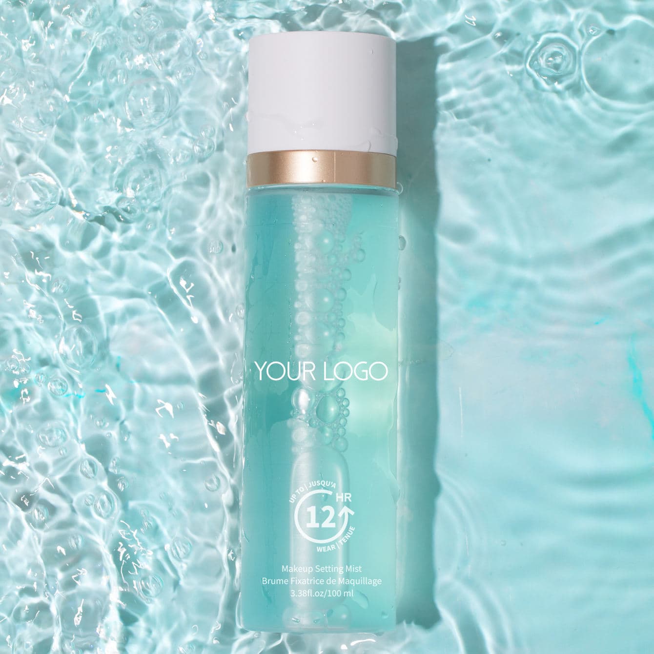 Neutral export cross-border printable setting mist, hydrating lightweight non-sticky setting spray