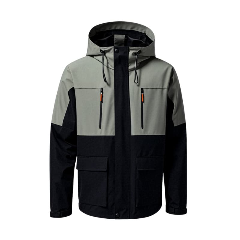 Custom waterproof fishing jacket for export, men's spring and autumn fishing clothing jacket.